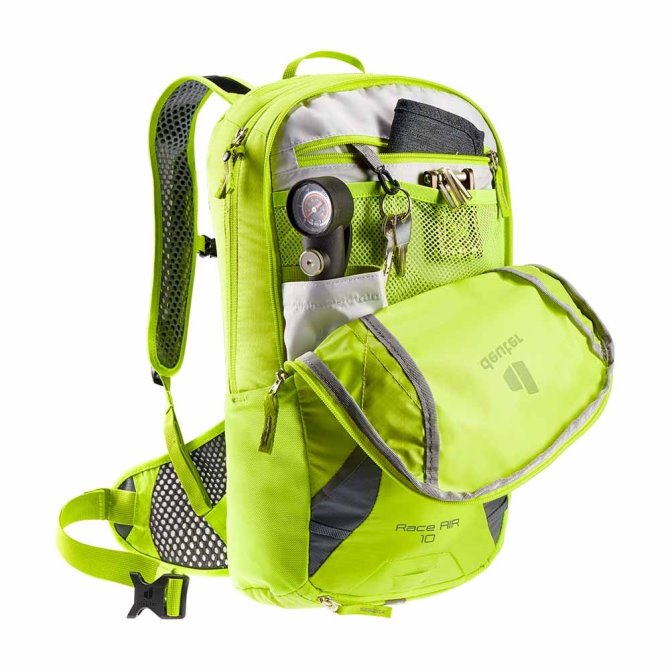 Race Air Deuter Negro/cítrico-grafito