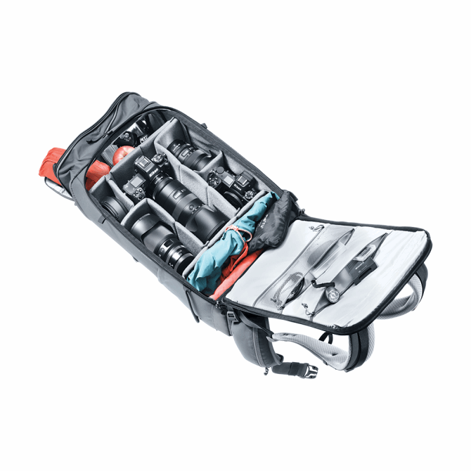 Elegante Deuter Redwood/jaypack Negro 34+