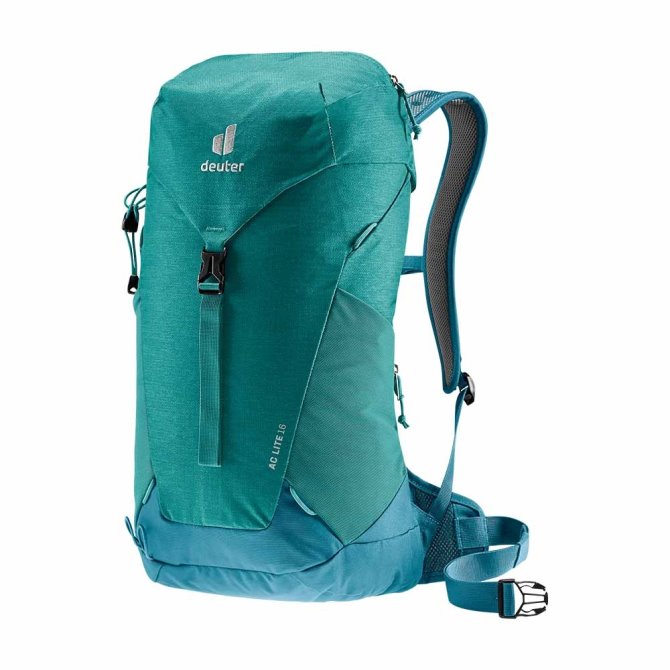 Deuter Black-graphite/alpinegreen-arctic Ac Lite 16