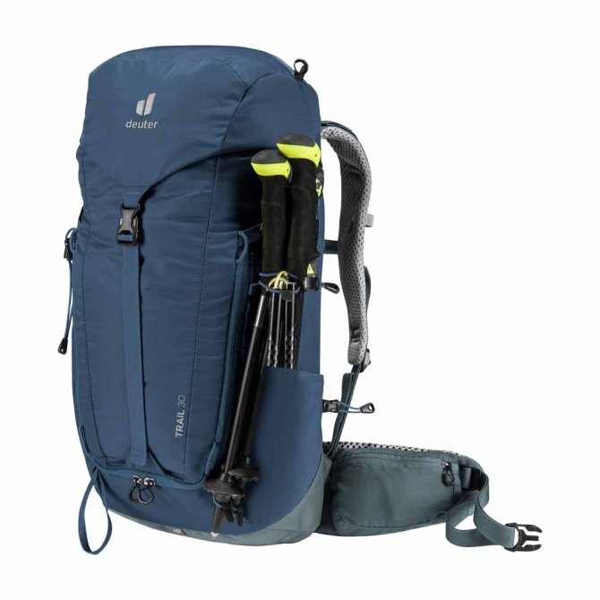 Trail 30 Deuter Marine-shale/black-graphite