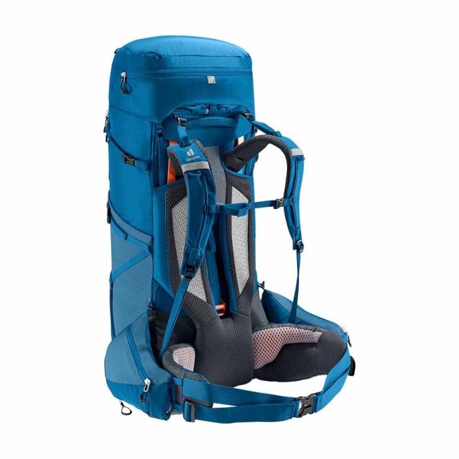 Deuter Aircontact Core 60+10 Arrecife-tinta/grafito-esquisto