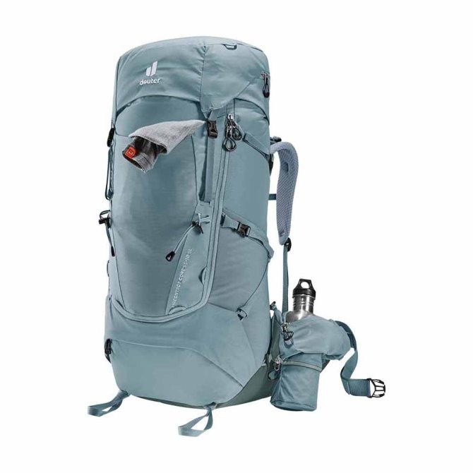 Esquisto-hiedra/jade-grafito Aircontact Core 55+sl Deuter