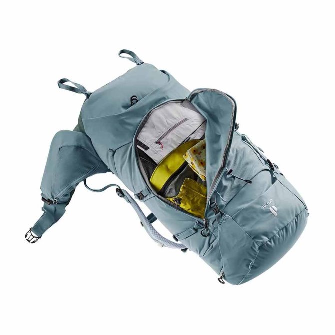 Esquisto-hiedra/jade-grafito Aircontact Core 55+sl Deuter