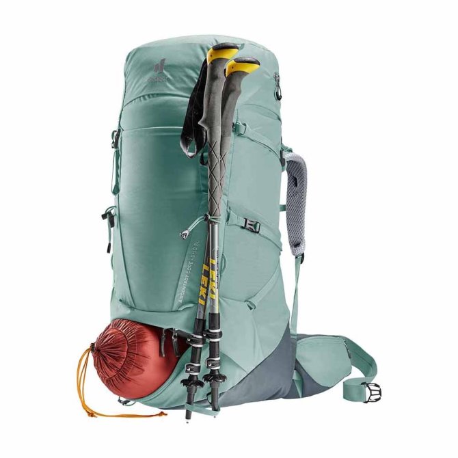 Aircontact Core 45+sl Deuter Esquisto-hiedra/jade-grafito