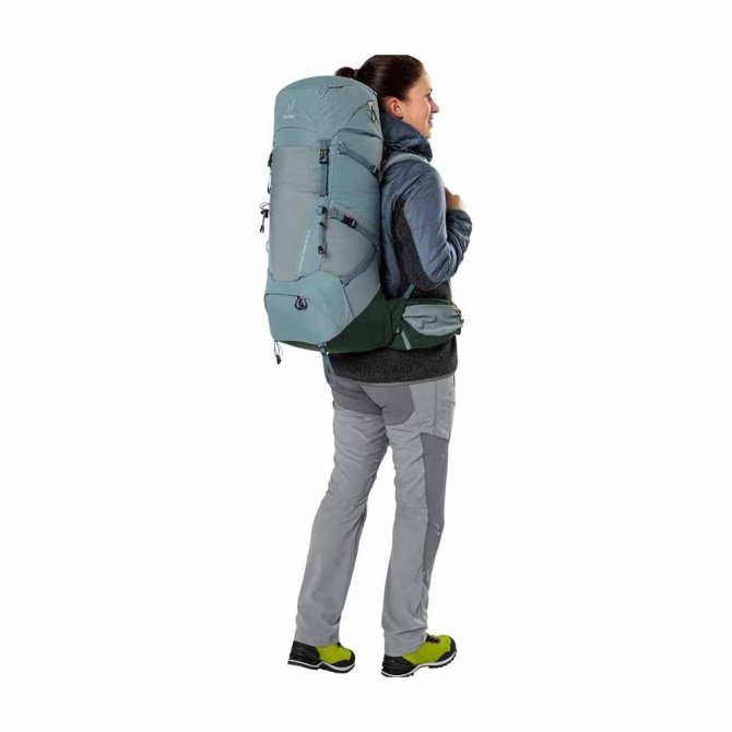 Esquisto-hiedra/jade-grafito Deuter Aircontact Core 35+sl